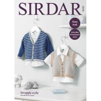 Sl4 5221 Cardigan and Vest